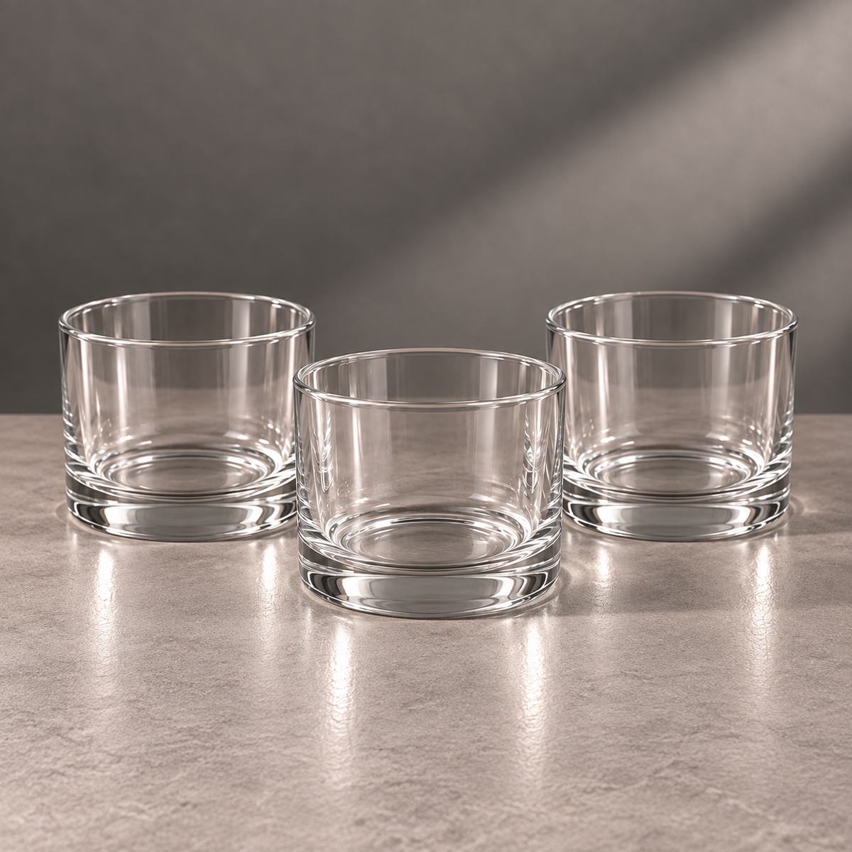 Signature Clear Glass Cups